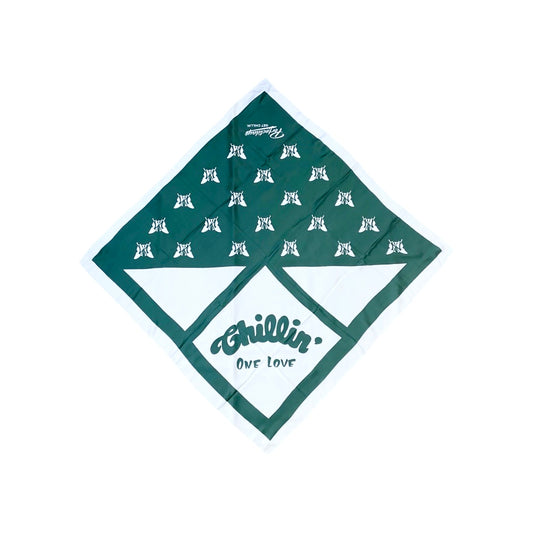 NY BUTTERFLY SCARF - GREEN