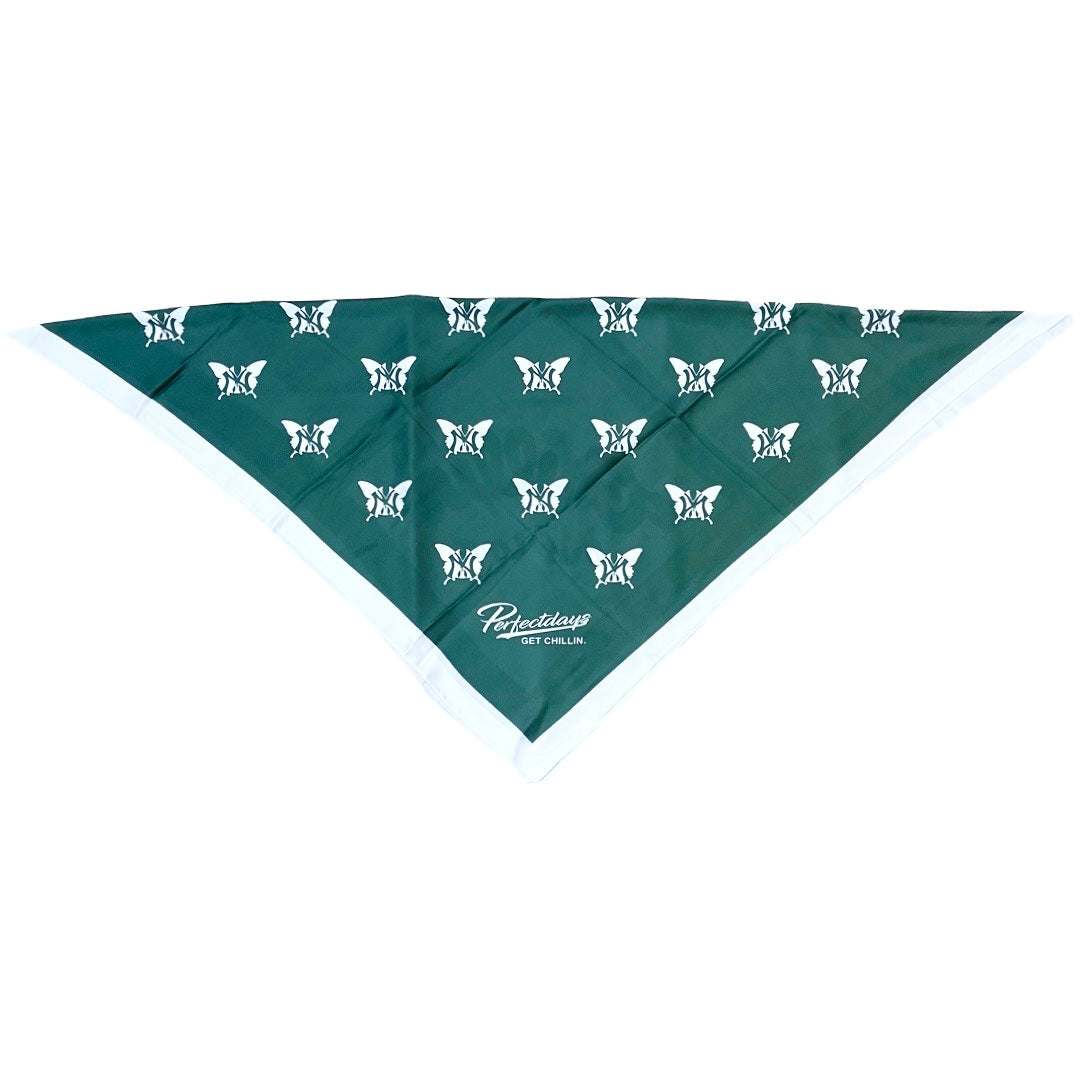 NY BUTTERFLY SCARF - GREEN