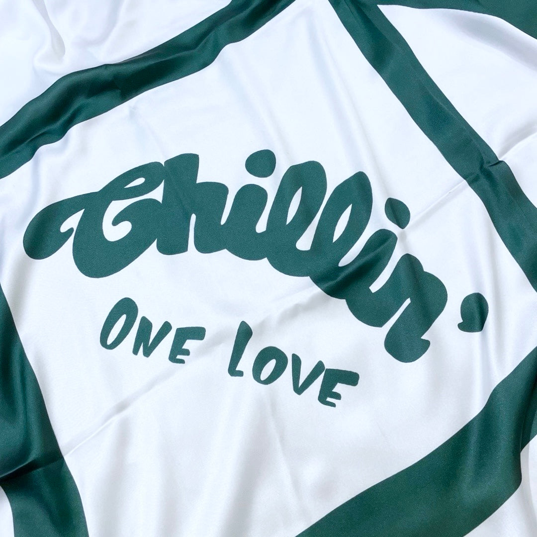 NY BUTTERFLY SCARF - GREEN