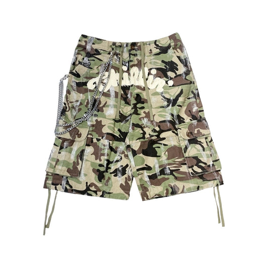 CAMO CARGO SHORTS