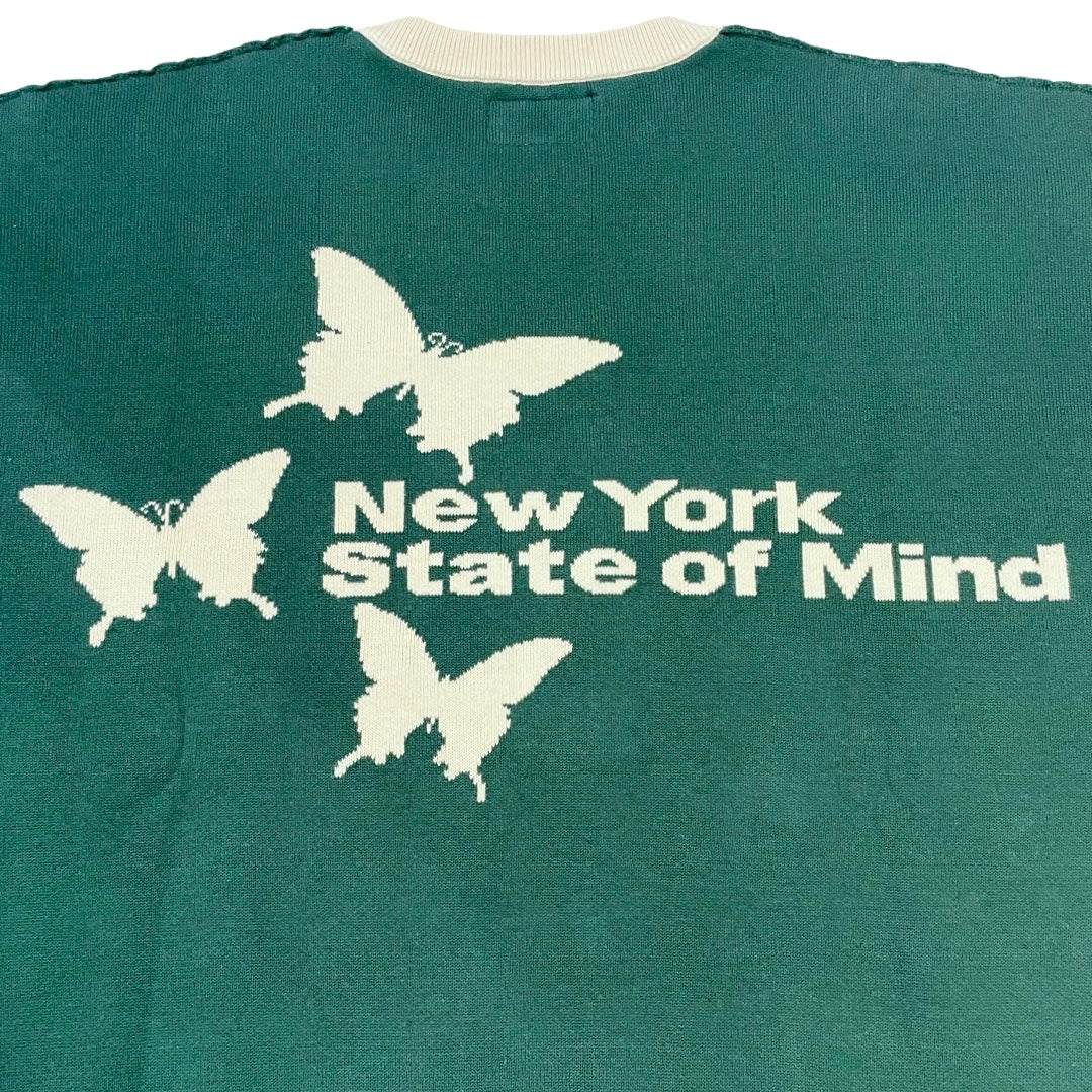 BUTTERFLY SPRING SWEATER - GREEN