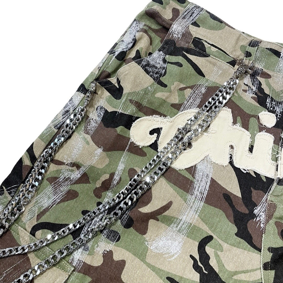 CAMO CARGO SHORTS