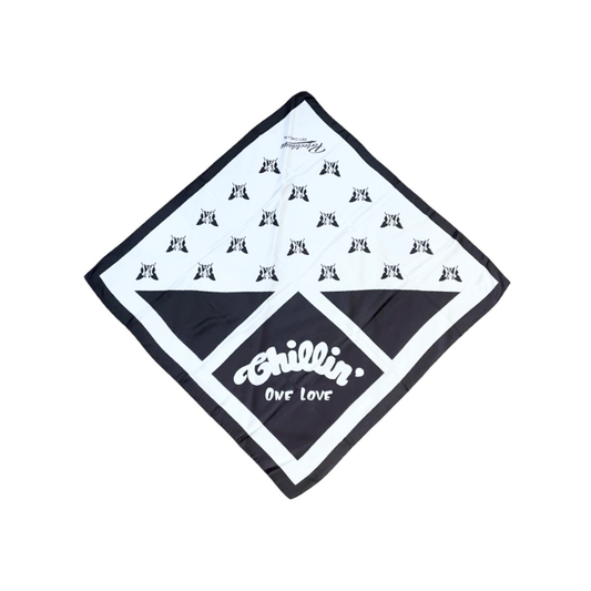 NY BUTTERFLY SCARF - BLACK