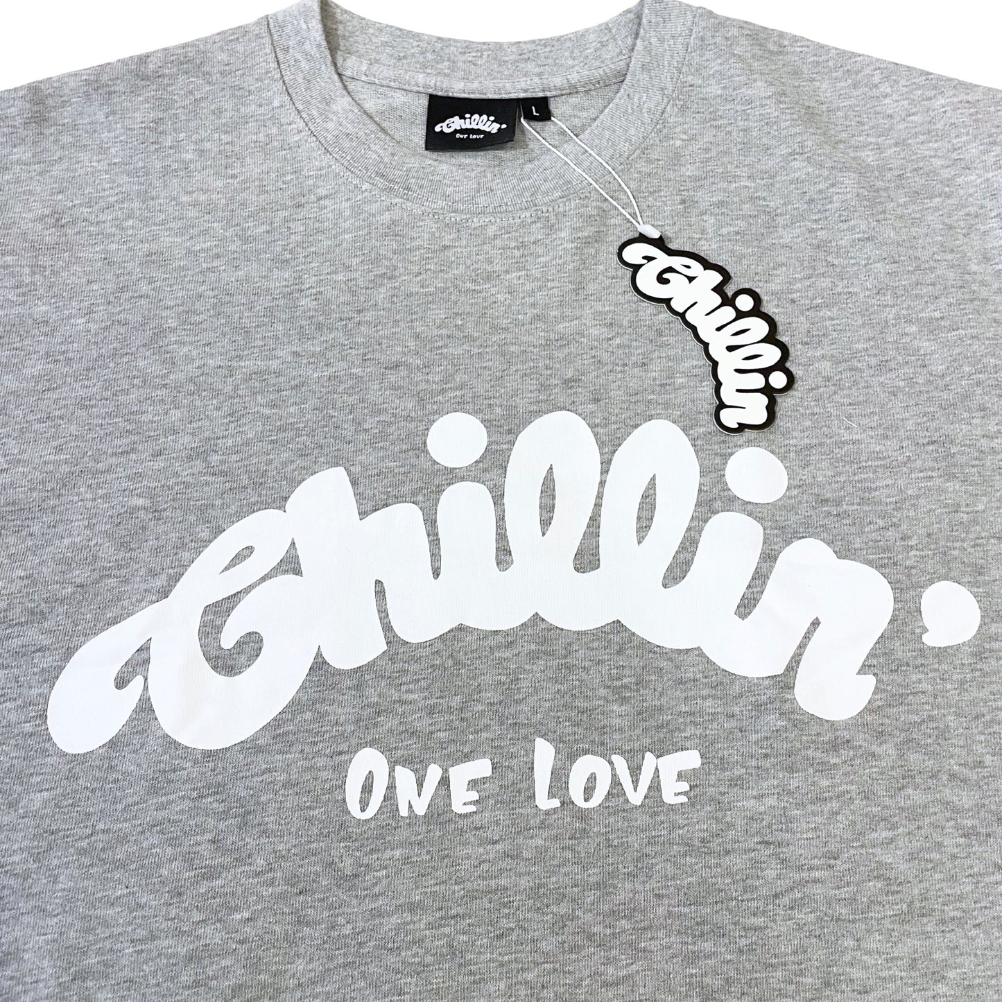 BIG LOGO S/S TEE - GREY