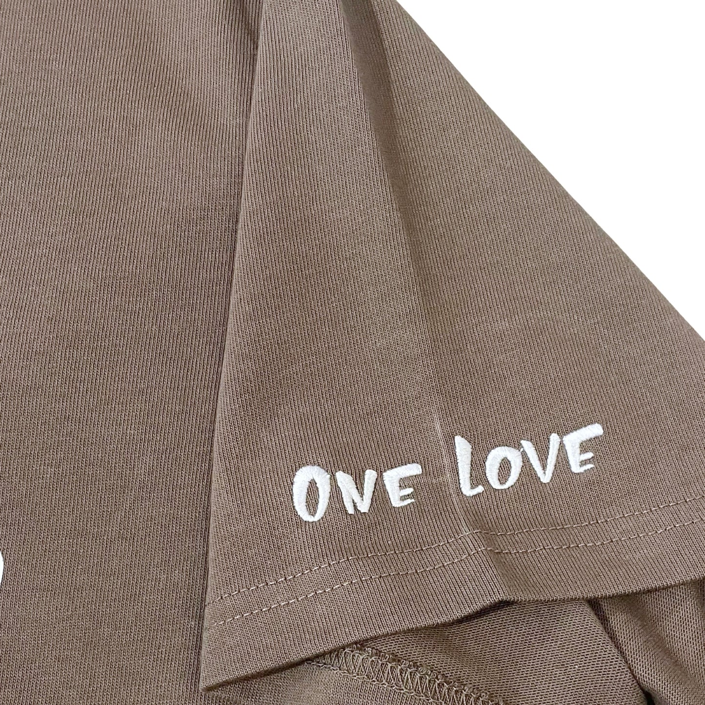 BIG LOGO S/S TEE - BROWN