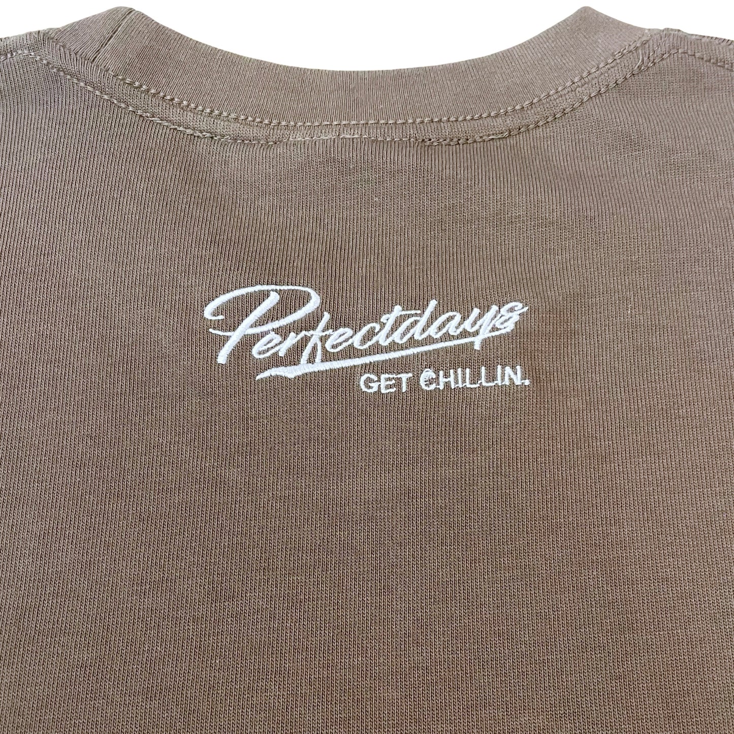 BIG LOGO S/S TEE - BROWN