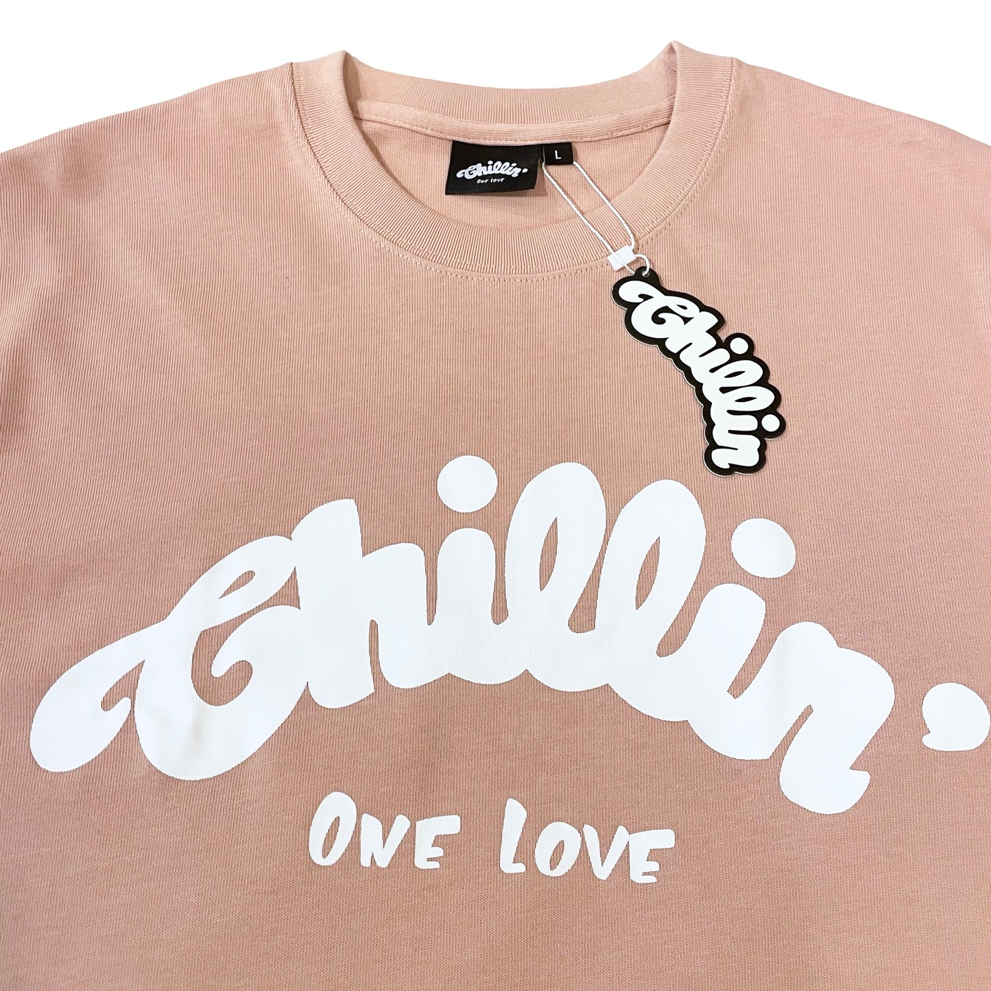 BIG LOGO S/S TEE - PINK