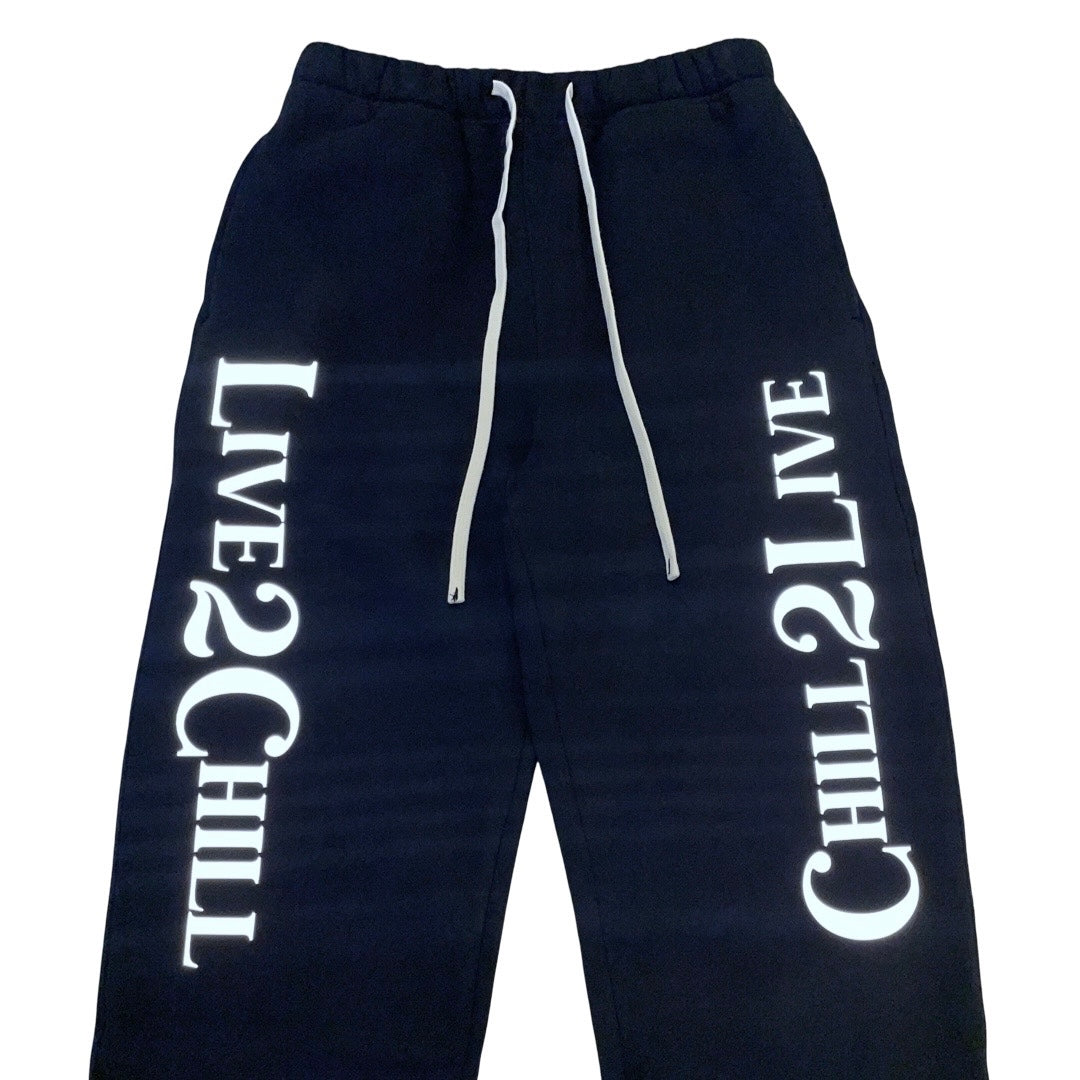L2C REFLECTOR PANTS - BLACK