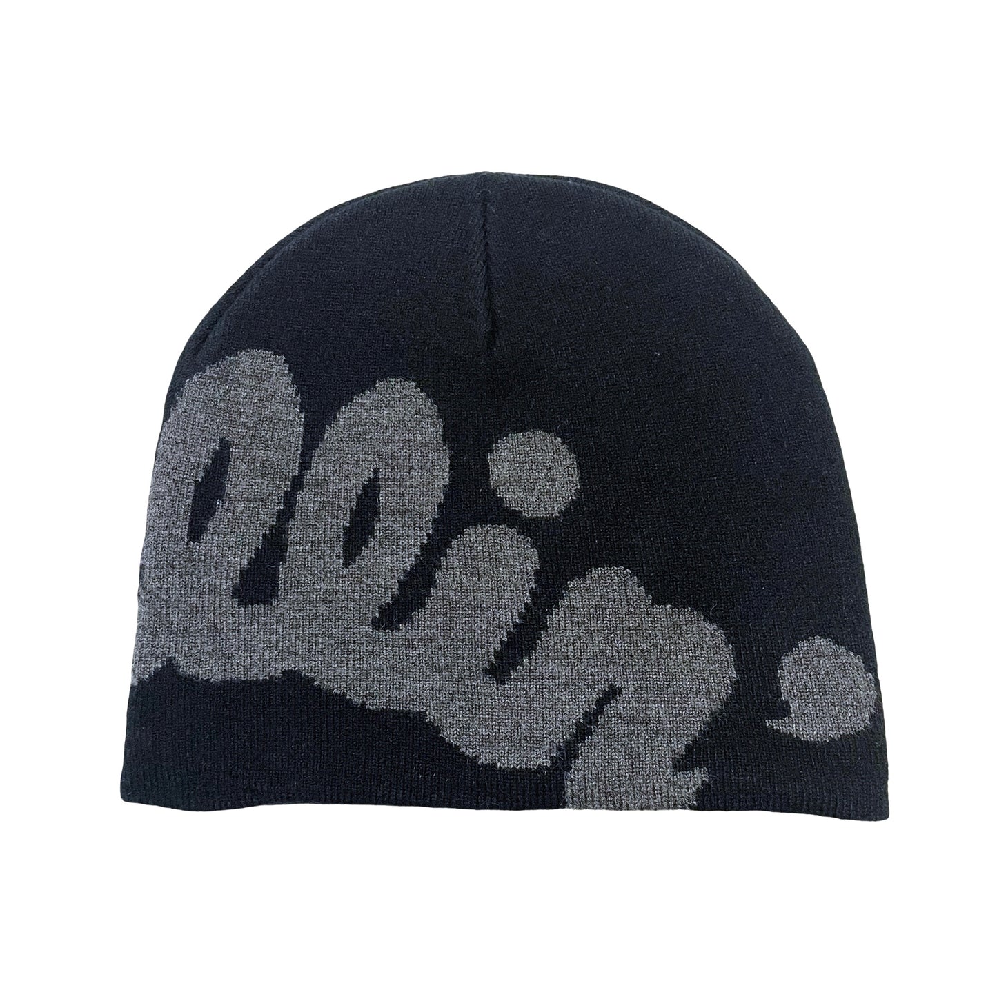 SHORT BEANIE - BLACK / BLACK