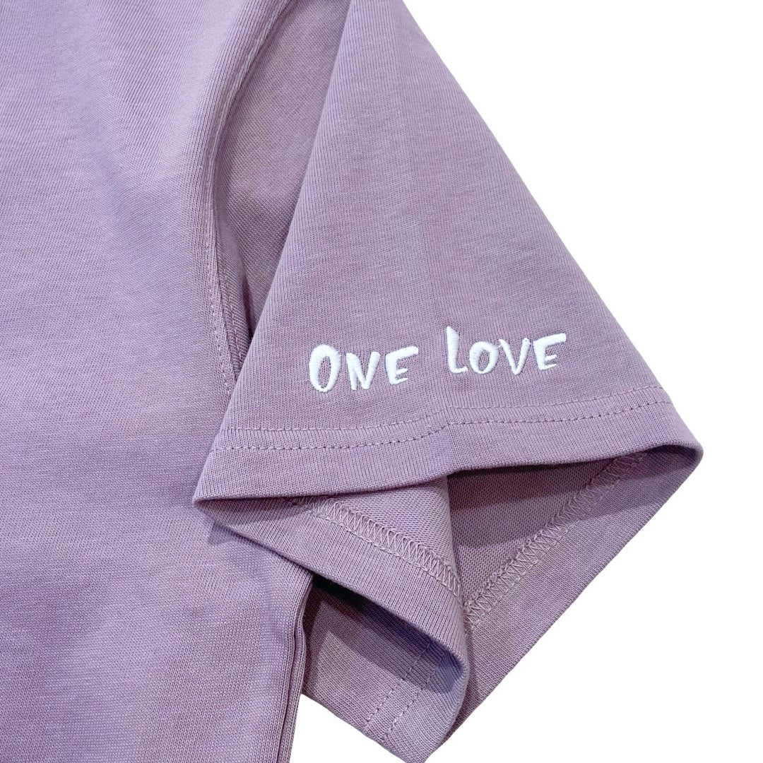 BIG LOGO S/S TEE - LAVENDER