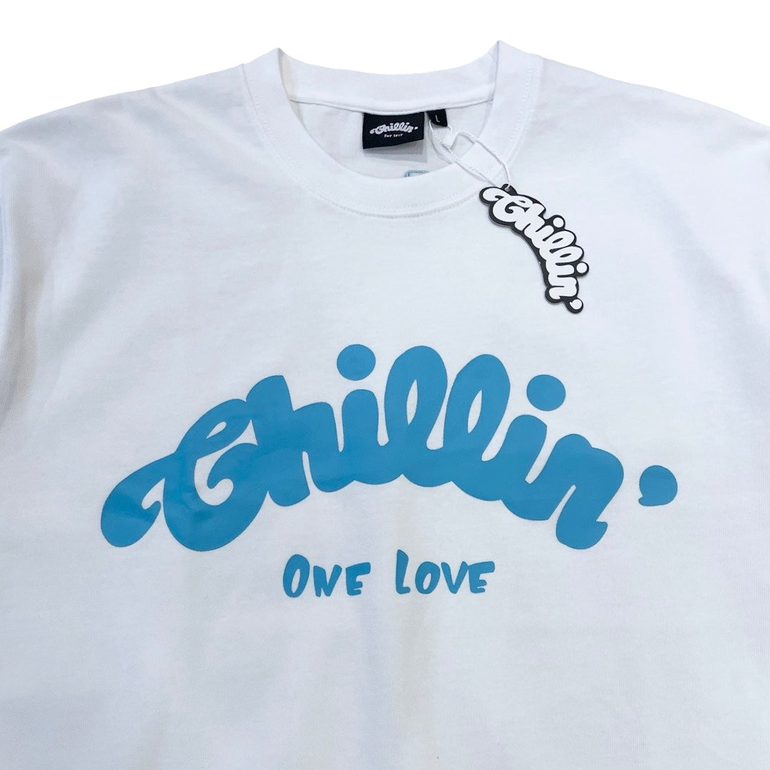 BIG LOGO S/S TEE - WHITE / MINT