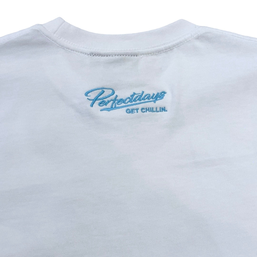 BIG LOGO S/S TEE - WHITE / MINT