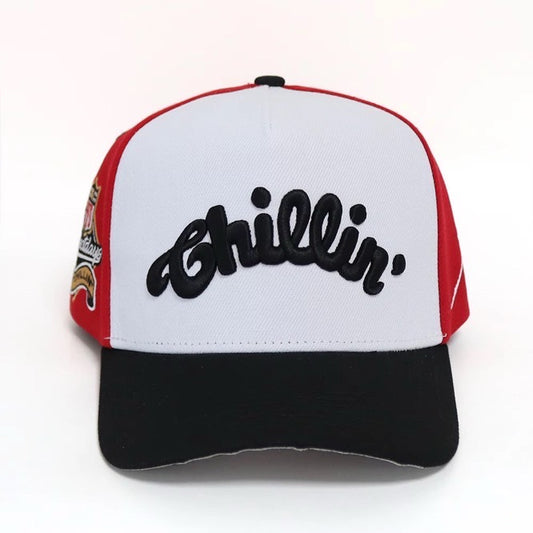 5PANEL CAP "ROSE" - RED