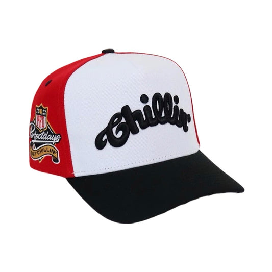 5PANEL CAP "ROSE" - RED