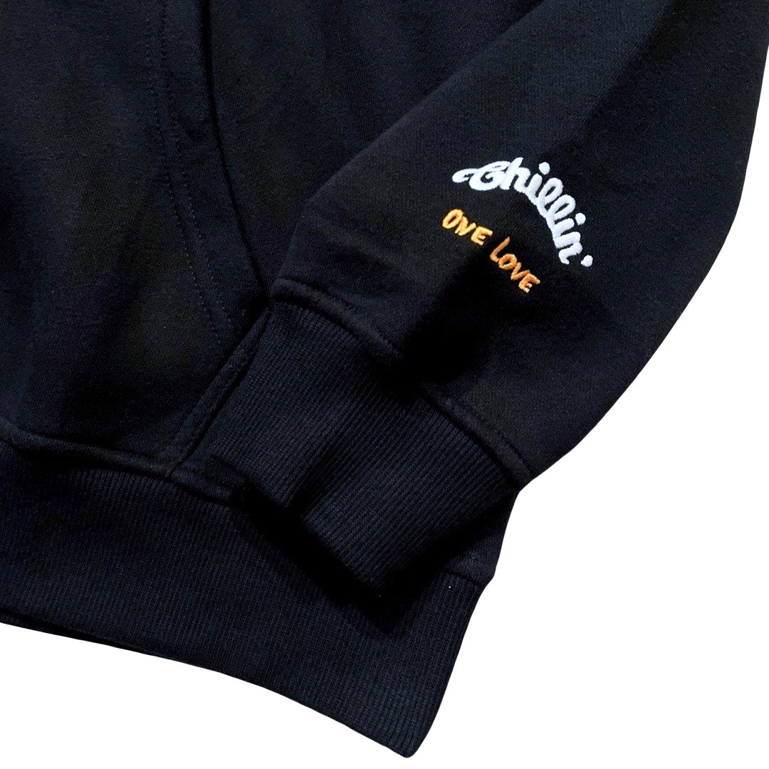 NY EAGLE HOODIE - BLACK