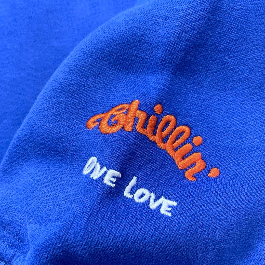 NY EAGLE HOODIE - BLUE