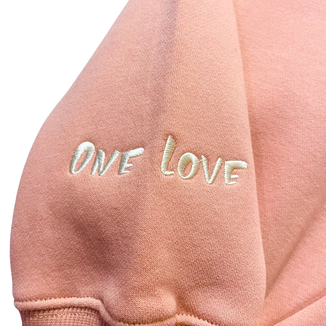 NY BUTTERFLY SWEATSUIT SET - PINK