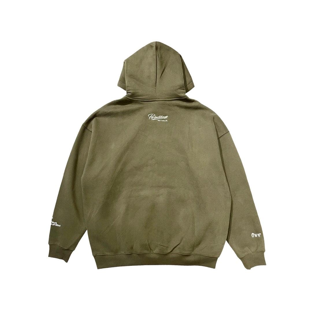 NY BUTTERFLY SWEATSUIT SET - MOS GREEN