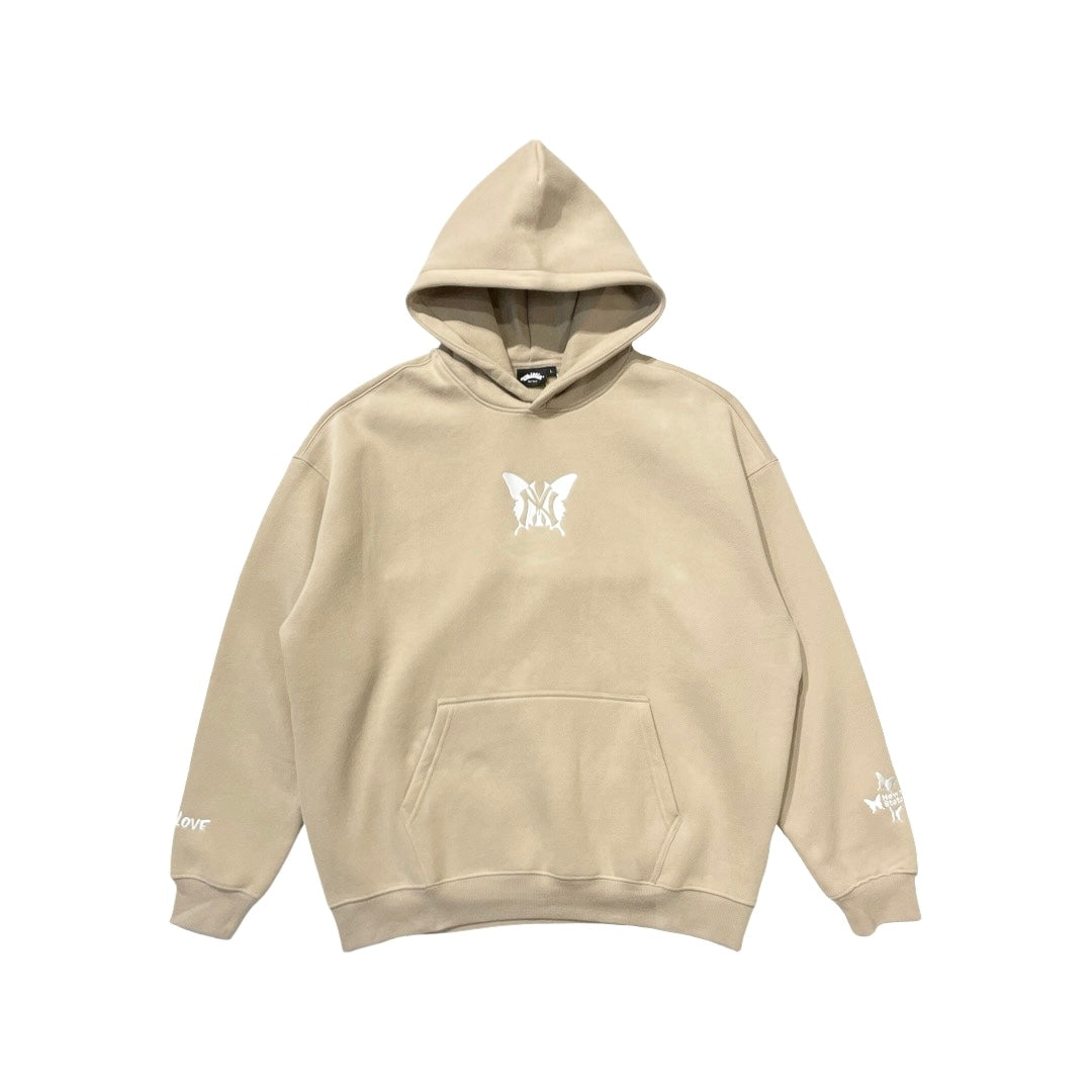 NY BUTTERFLY SWEATSUIT SET - KHAKI