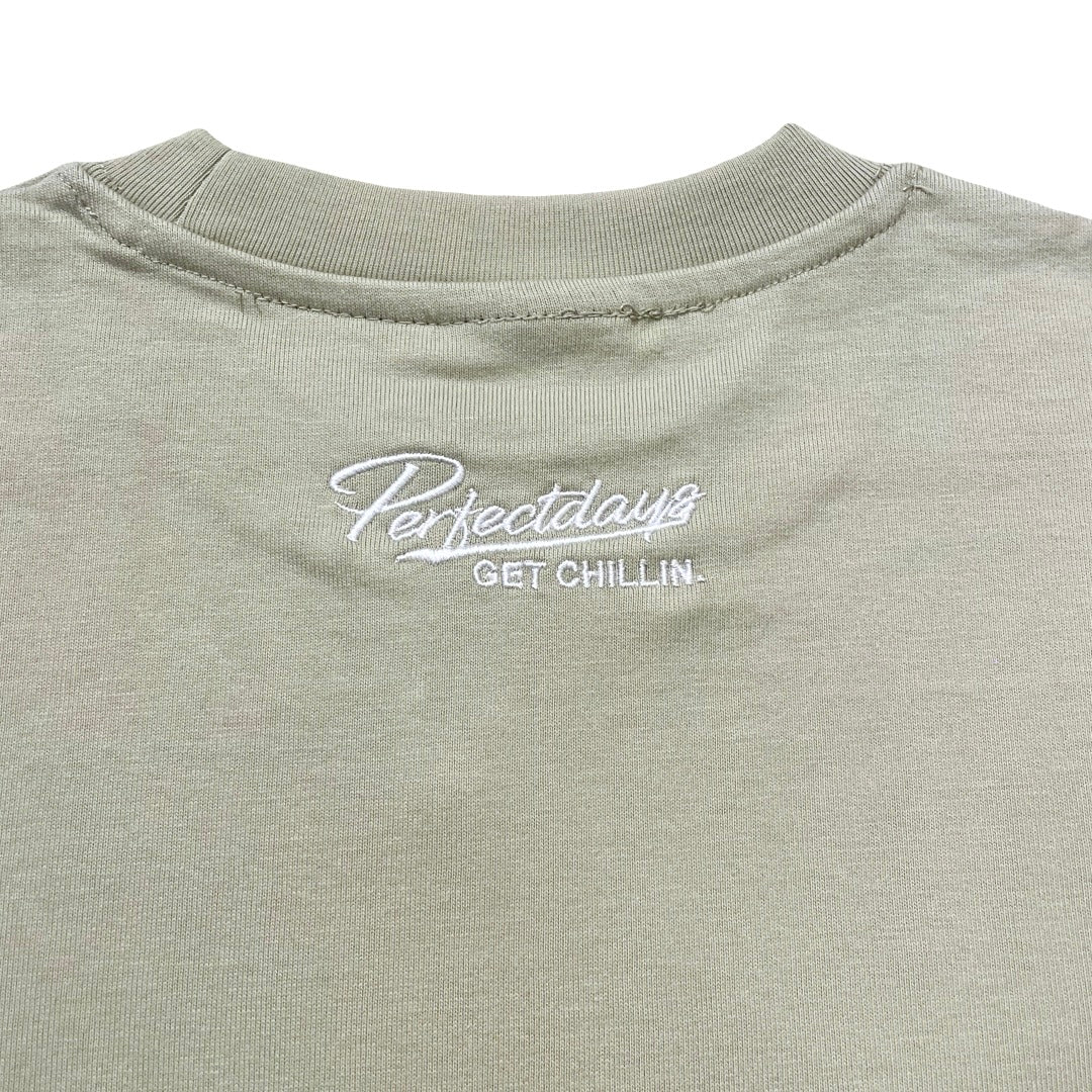 KID'S LOGO S/S TEE - ASH GREEN