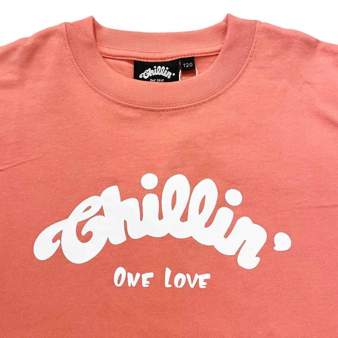 KID'S LOGO S/S TEE - ORANGE