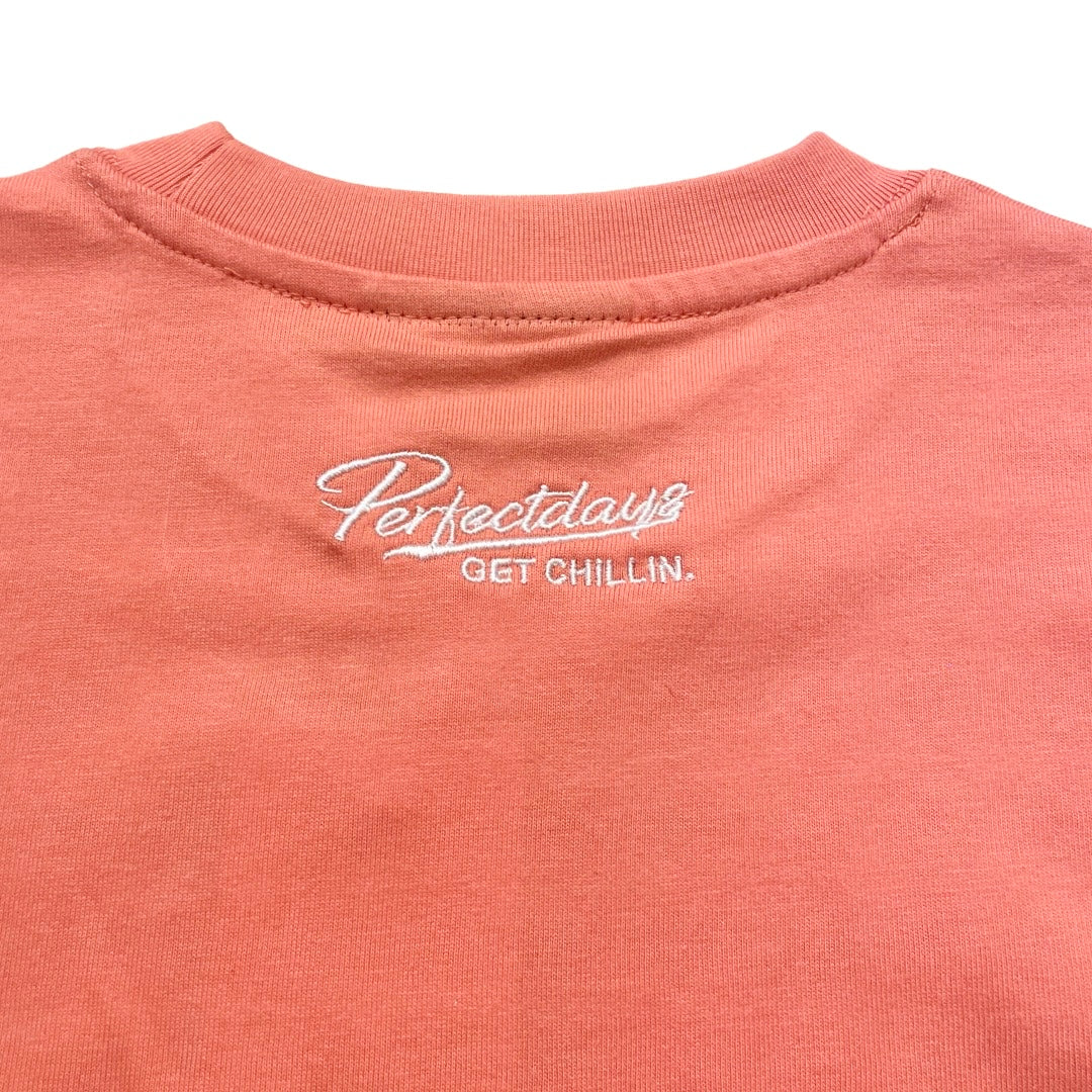 KID'S LOGO S/S TEE - ORANGE