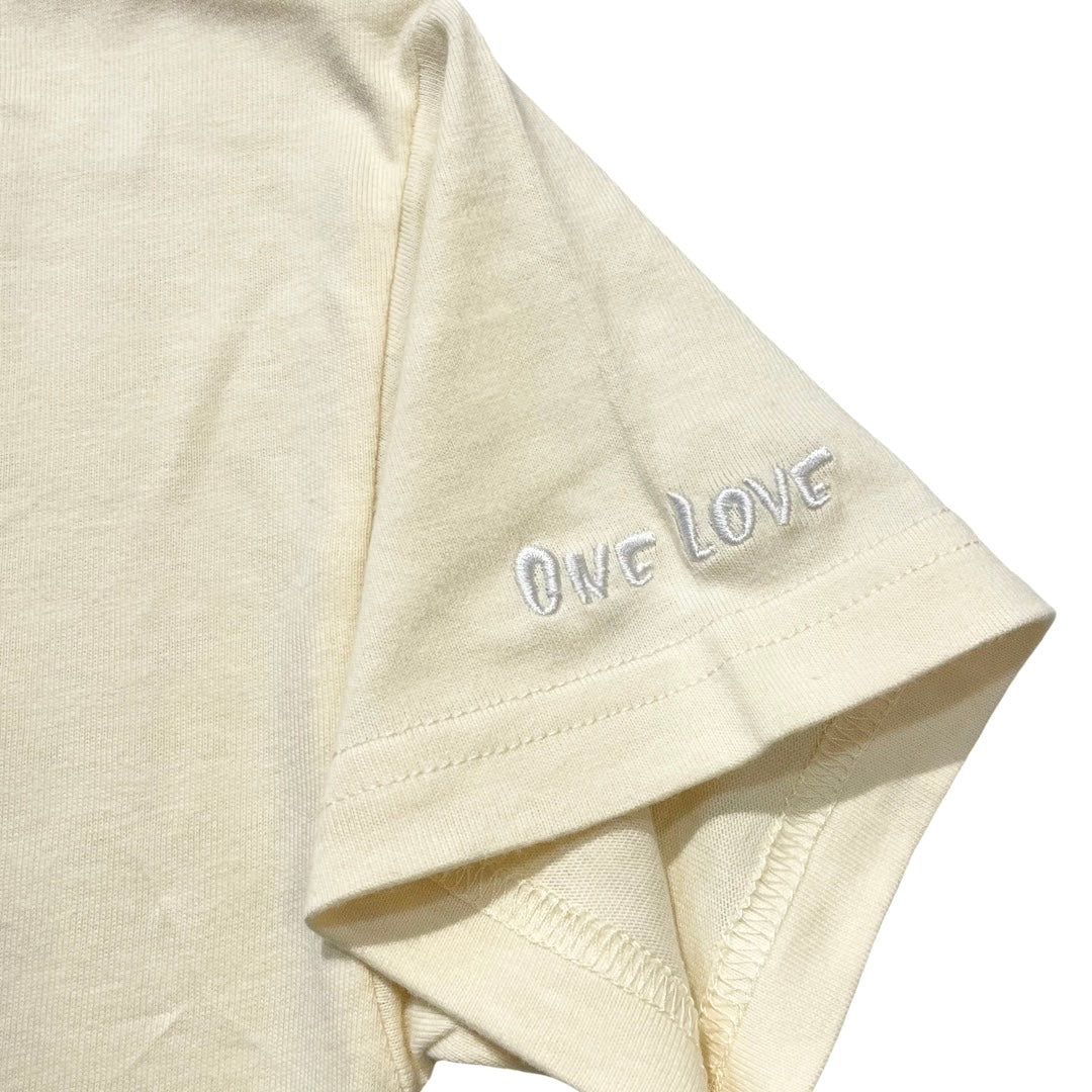KID'S LOGO S/S TEE - CREAM