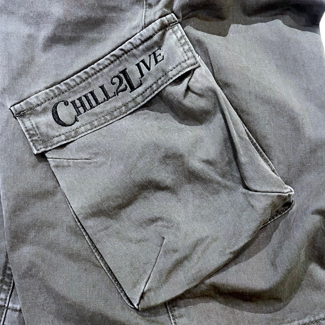 CARGO SHORTS - BLACK