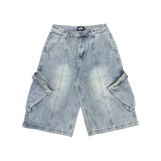 CARGO SHORTS - BLUE