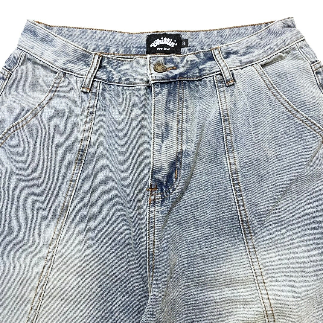 CARGO SHORTS - BLUE