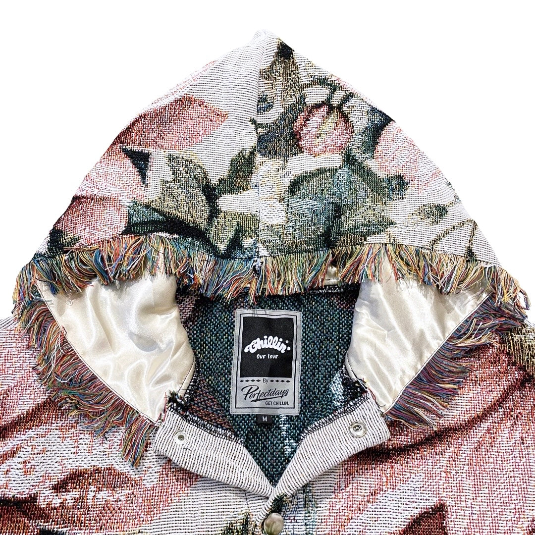 FLOWER TAPESTRY HOODIE