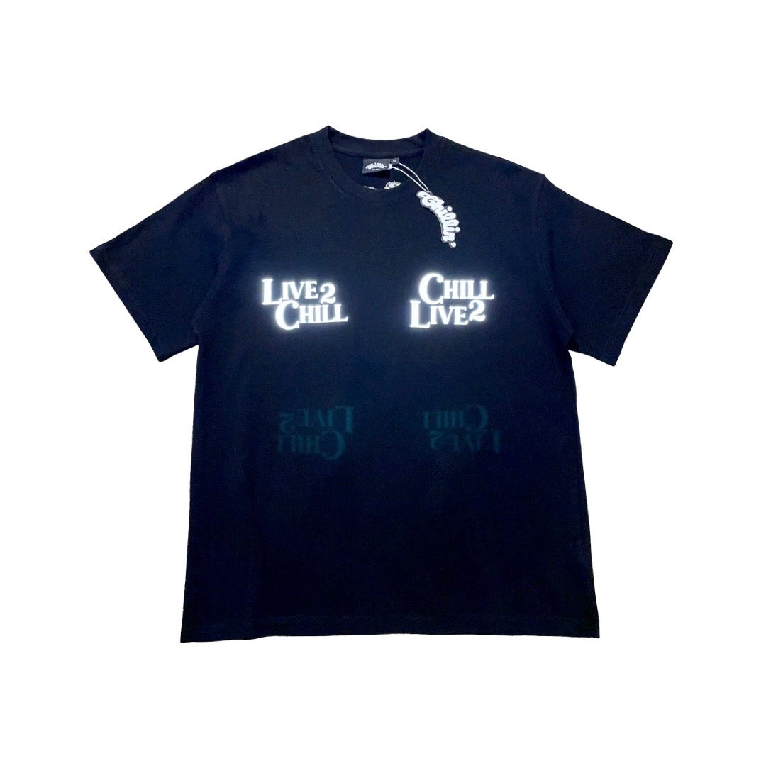 L2C C2L REFLECTOR S/S TEE - BLACK