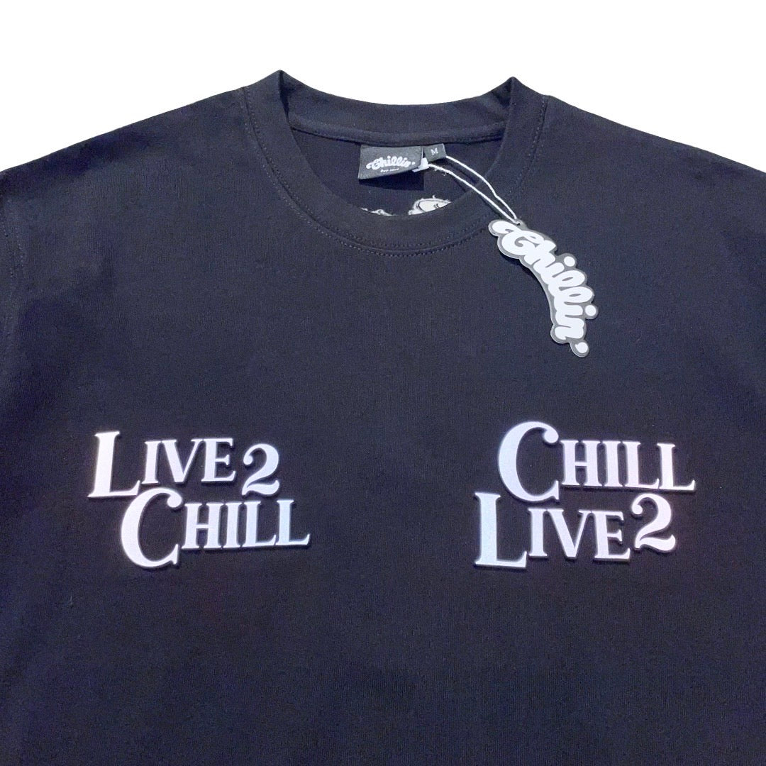 L2C C2L REFLECTOR S/S TEE - BLACK