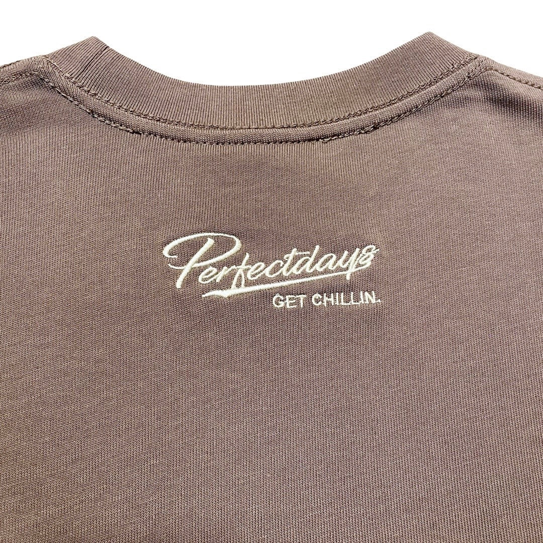 NY BUTTERFLY S/S TEE - BROWN