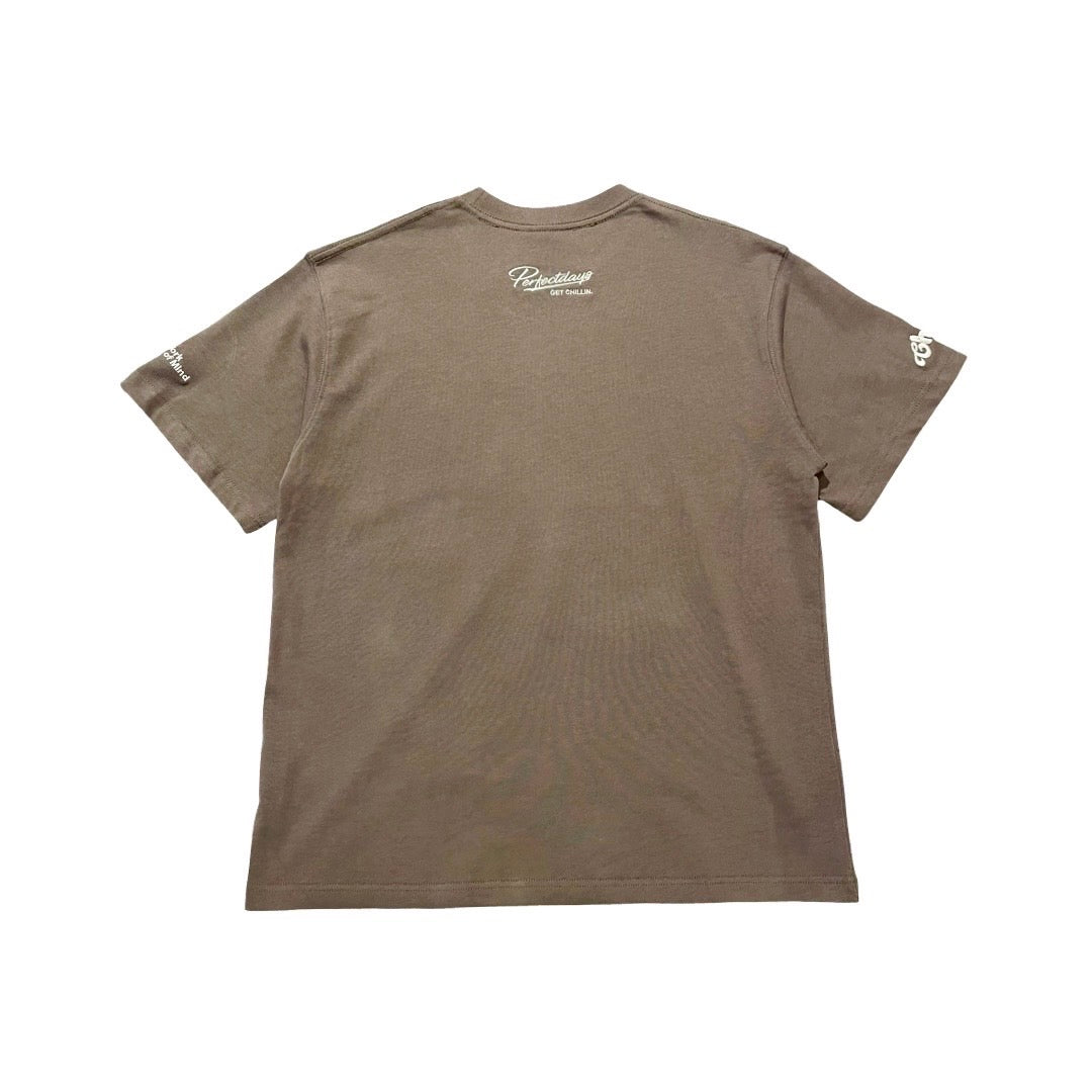 NY BUTTERFLY S/S TEE - BROWN