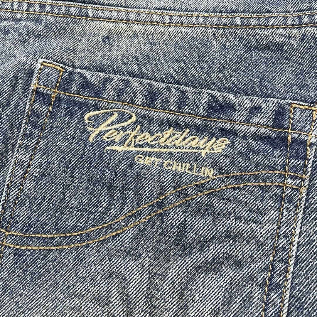 DENIM SHORTS - BLUE