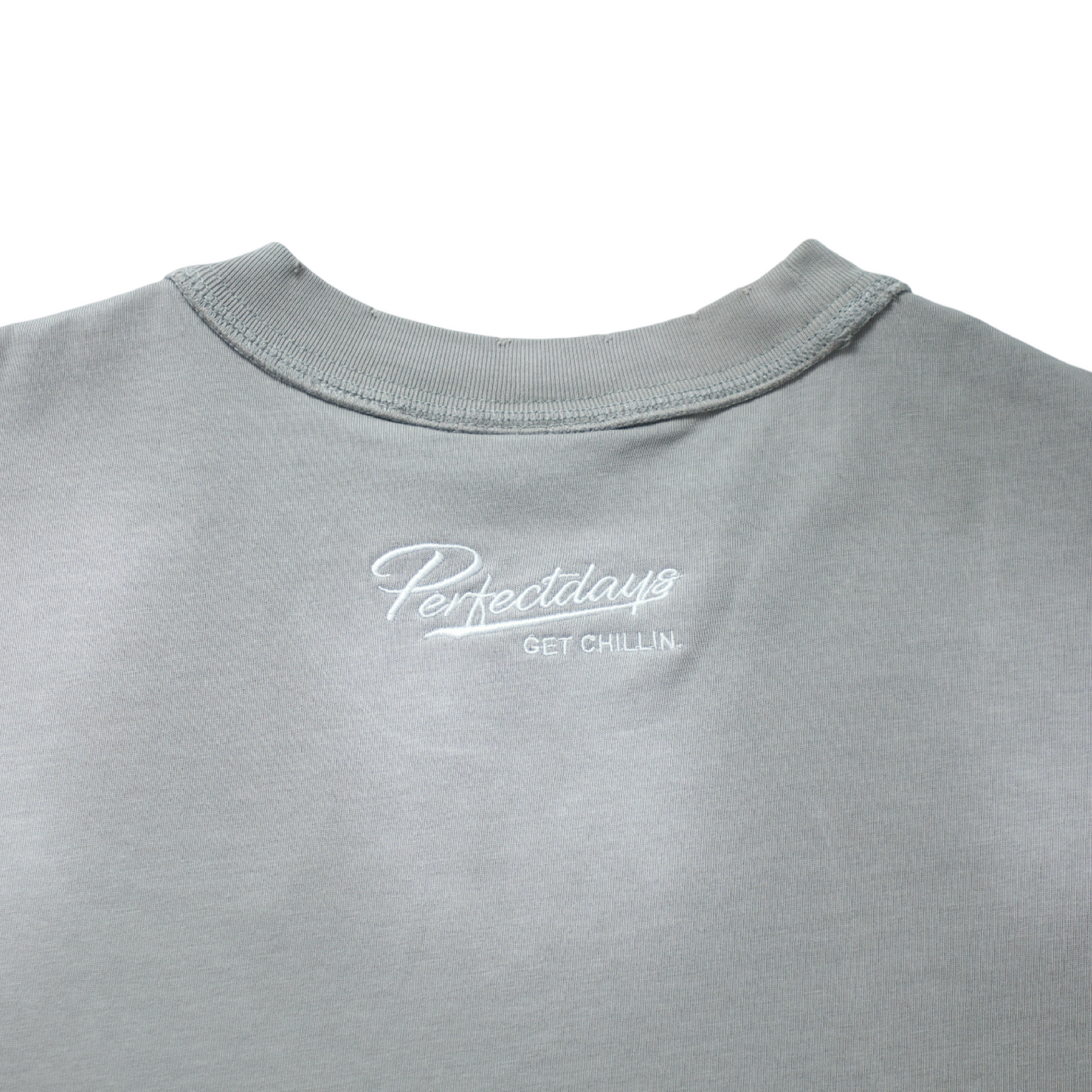 BIG LOGO SLEEVELESS TEE - GREY