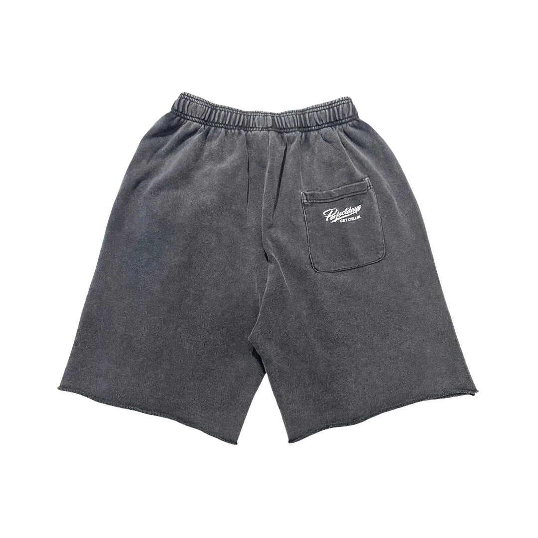 NY BUTTERFLY PIGMENT SHORTS - BLACK