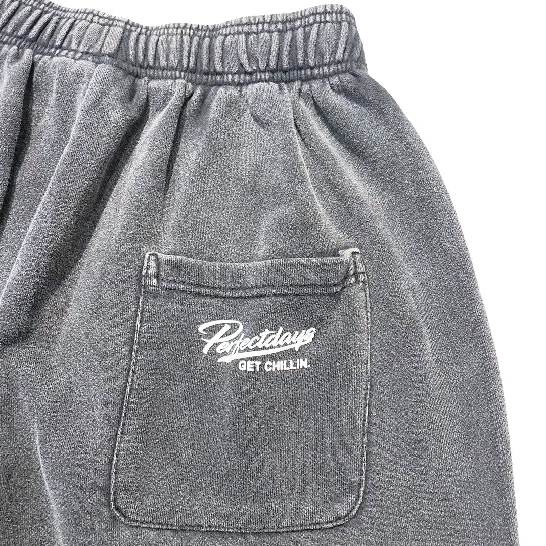 NY BUTTERFLY PIGMENT SHORTS - BLACK
