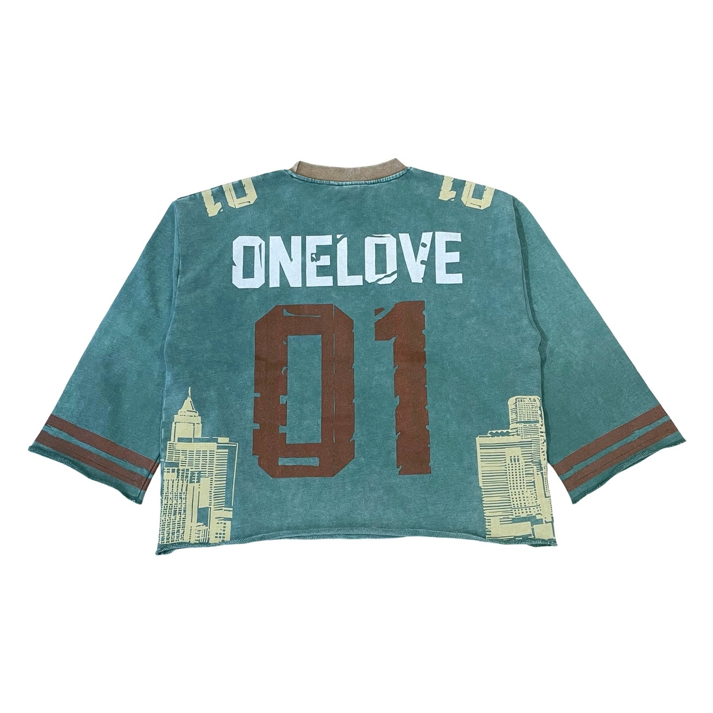 CROPPED LONG SLEEVE "NEW YORK"