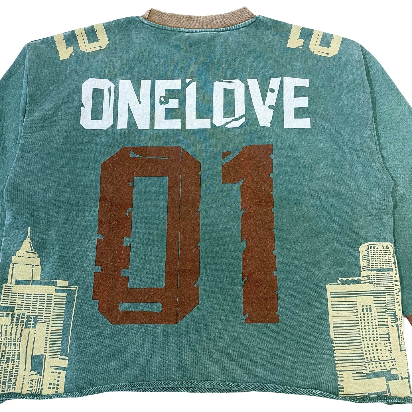 CROPPED LONG SLEEVE "NEW YORK"