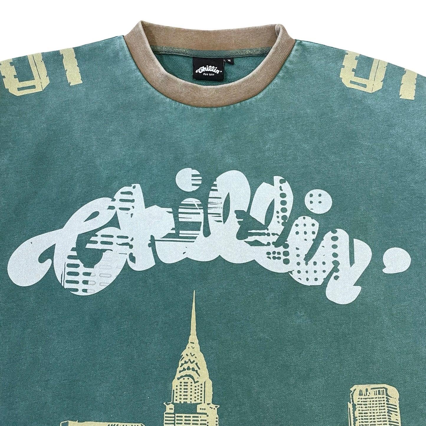 CROPPED LONG SLEEVE "NEW YORK"