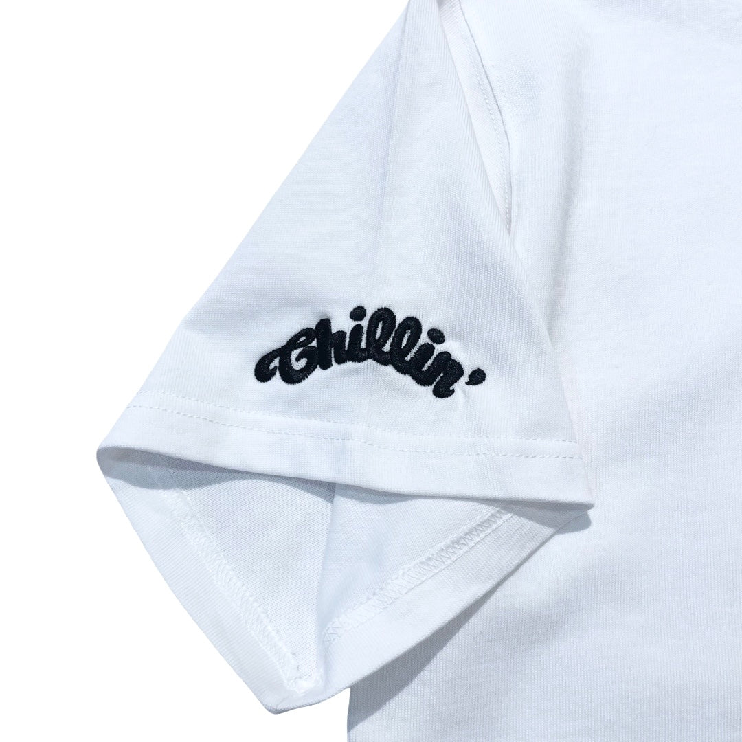 NY BUTTERFLY S/S TEE - WHITE / BLACK