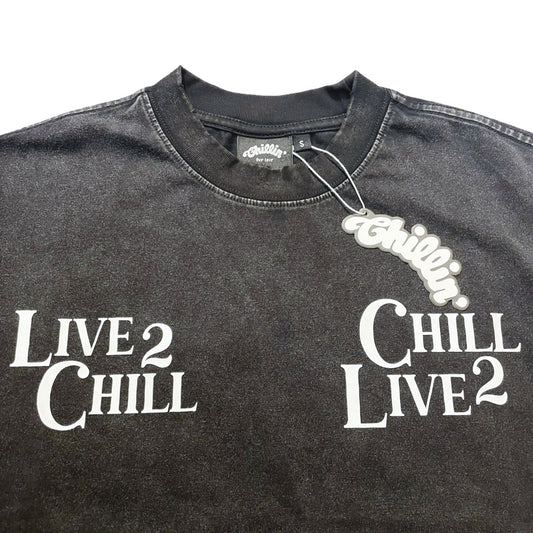 Women's CROPPED PIGMENT S/S TEE - BLACK