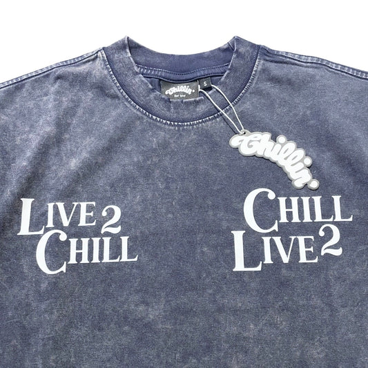 Women's CROPPED PIGMENT S/S TEE - NAVY