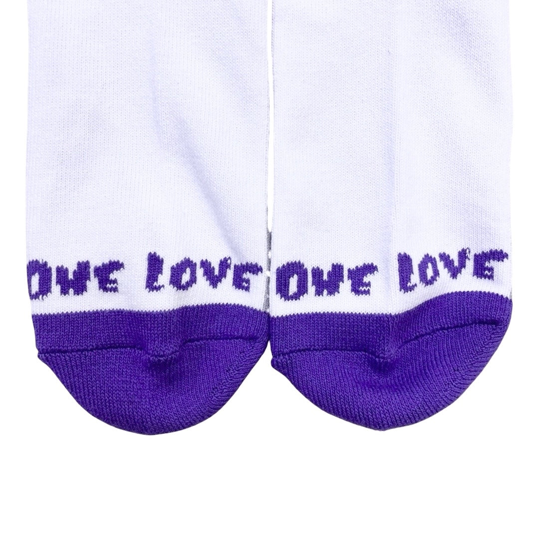 LOGO SOCKS - PURPLE