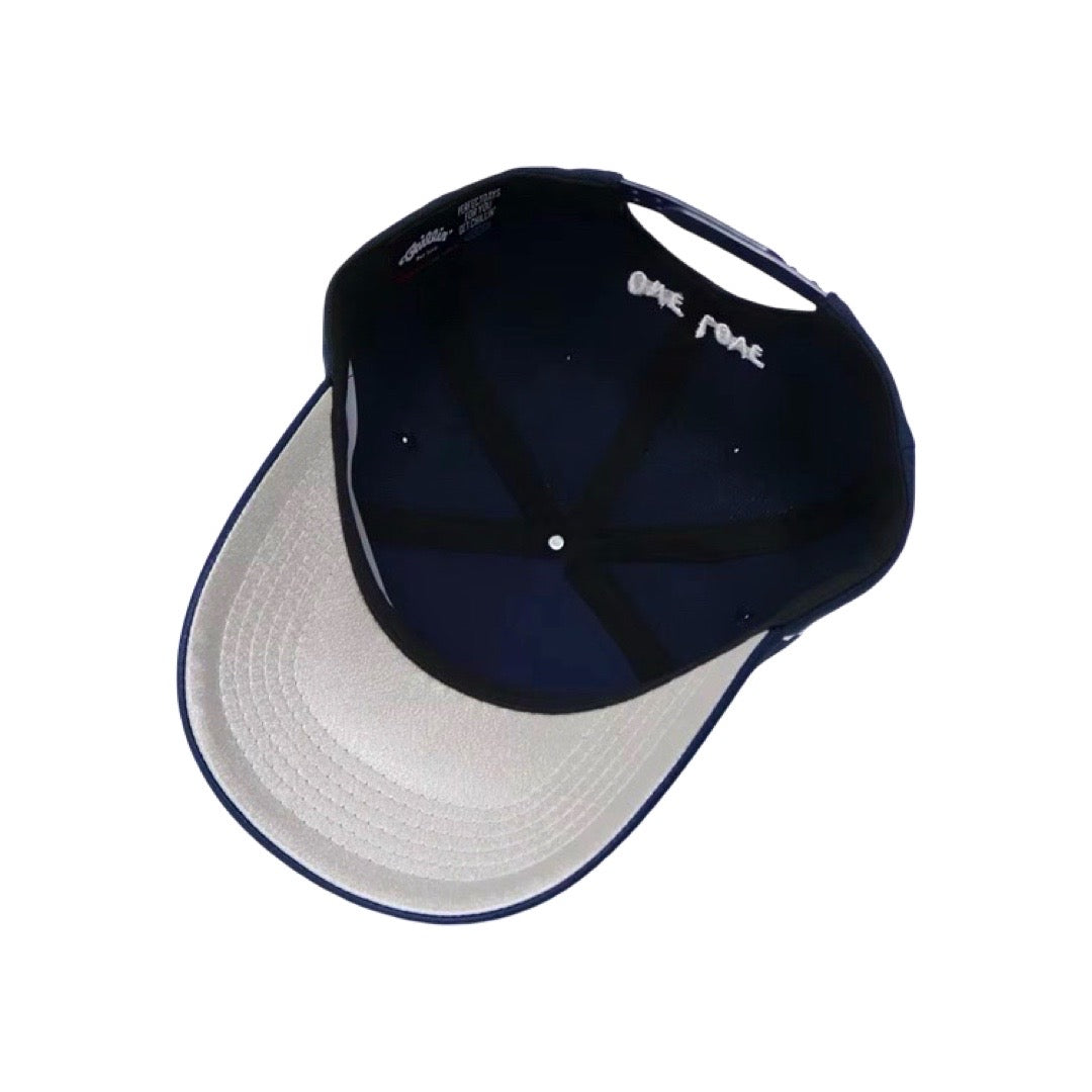 NY BUTTERFLY SHINY CAP - NAVY