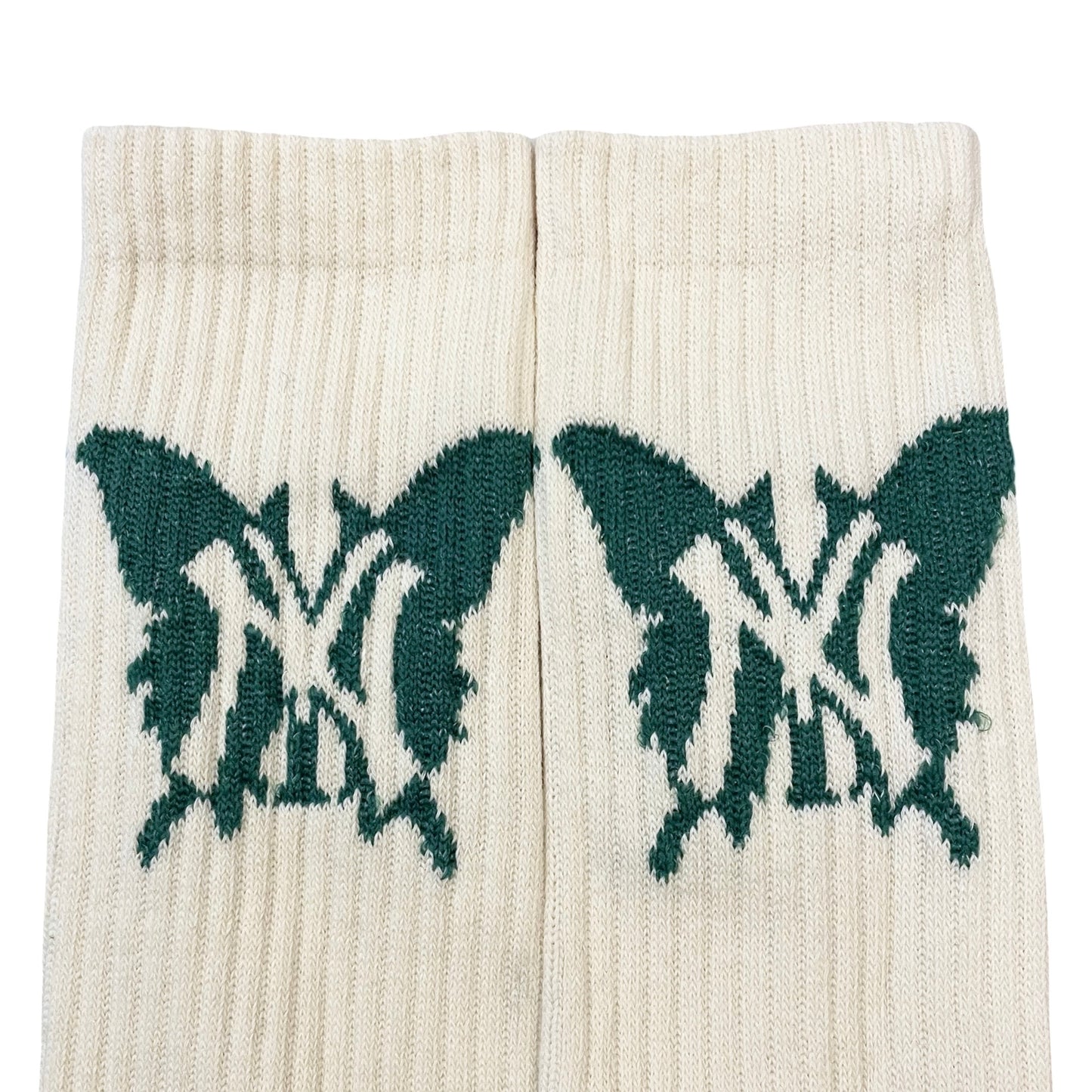 NY BUTTERFLY SOCKS - GREEN