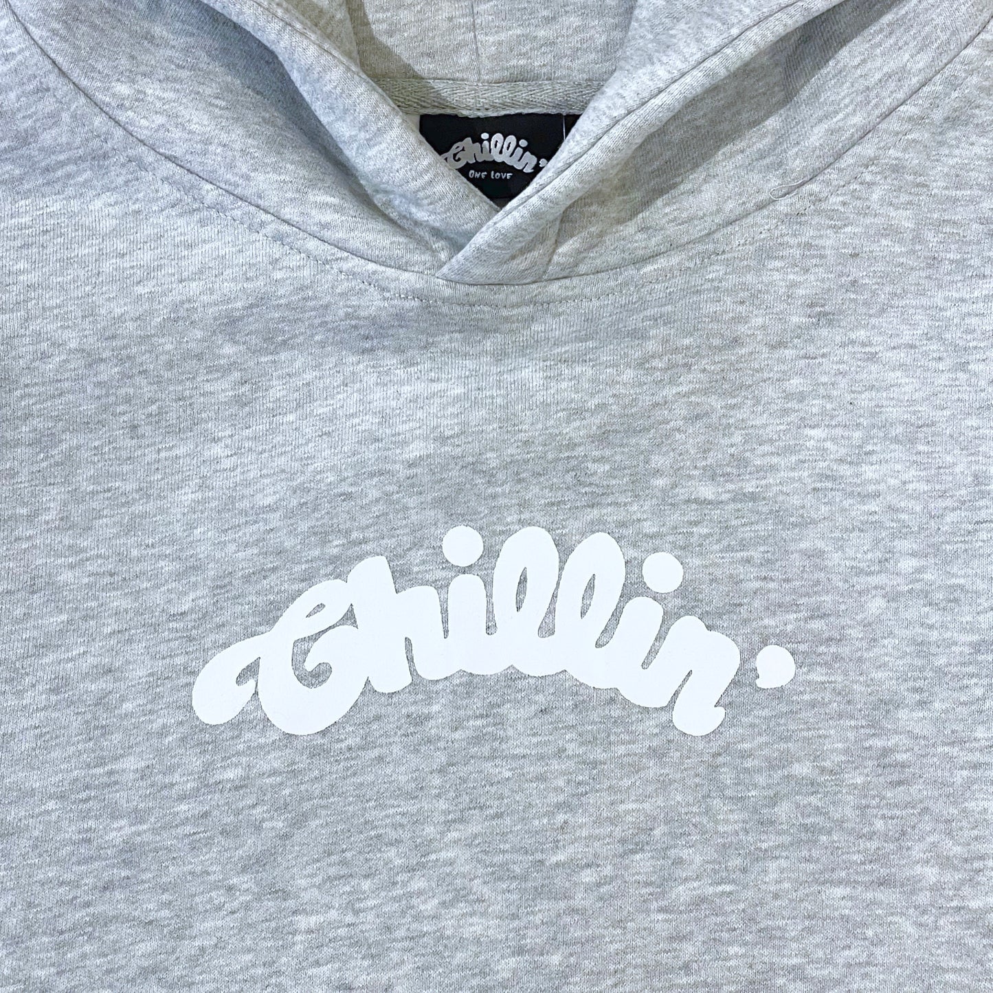 MINI LOGO HOODIE - GREY