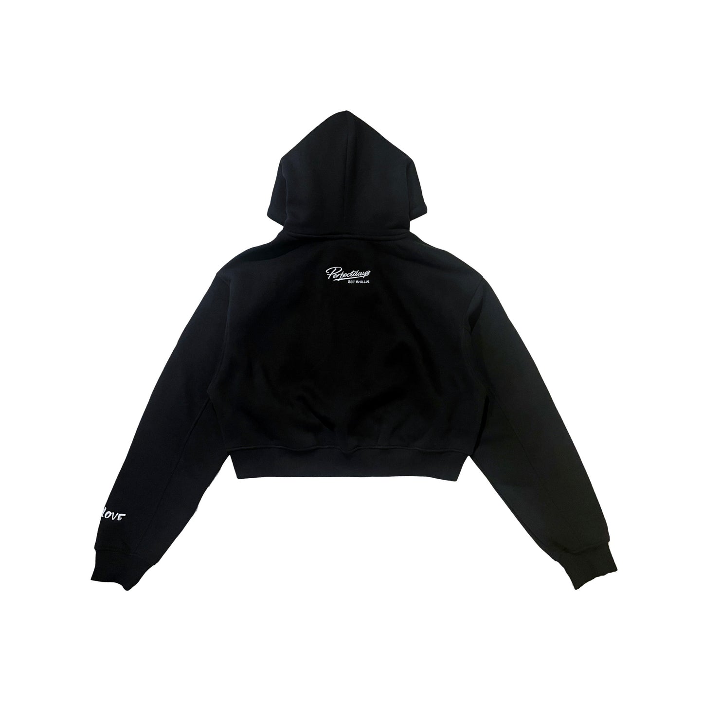 Women's MINI LOGO HOODIE - BLACK